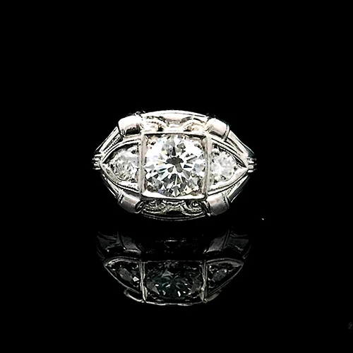 Platinum Edwardian Ring