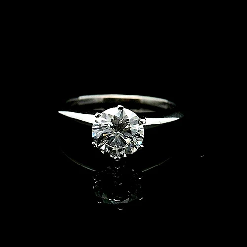 Platinum Tiffany & Co. Engagement Ring